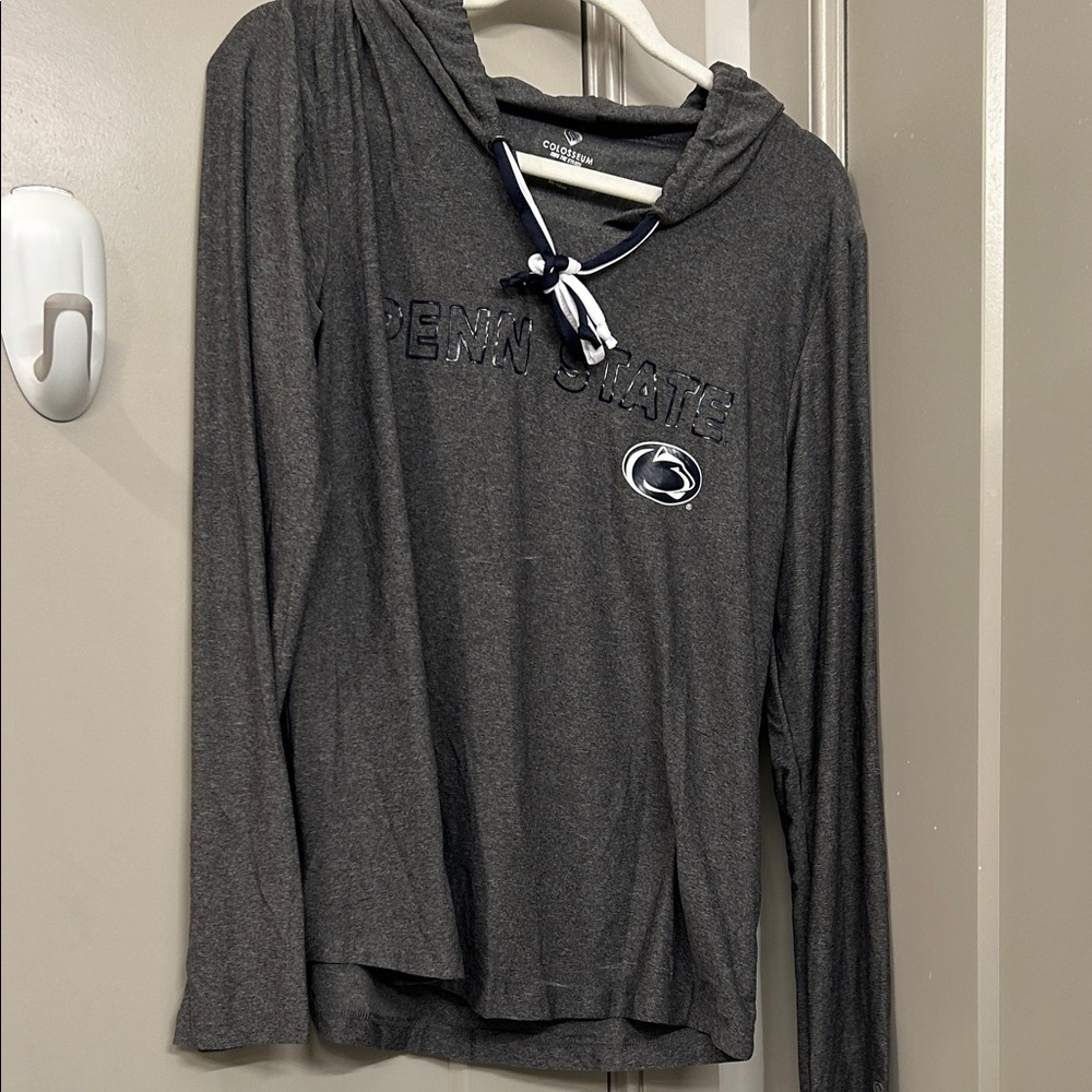 Champion Gray Long Sleeve Penn State Tee